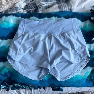 periwinkle 4inch speed up shorts